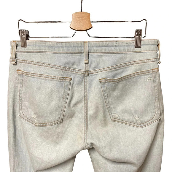 Rag and Bone Dre Jeans Low-Rise Slim Boyfriend Blue Medium Wash Size 28 - Picture 6 of 10